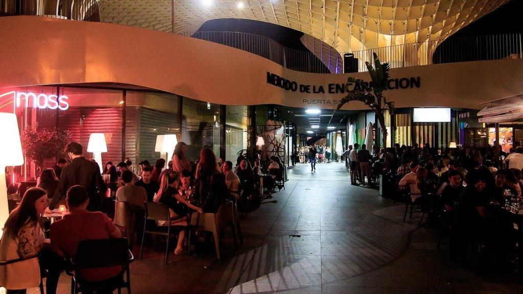 Terraza Moss, en las Setas de la Encarnación.