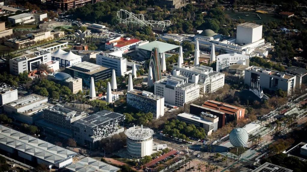 Vista aérea del Parque Científico y Tecnológico Cartuja.