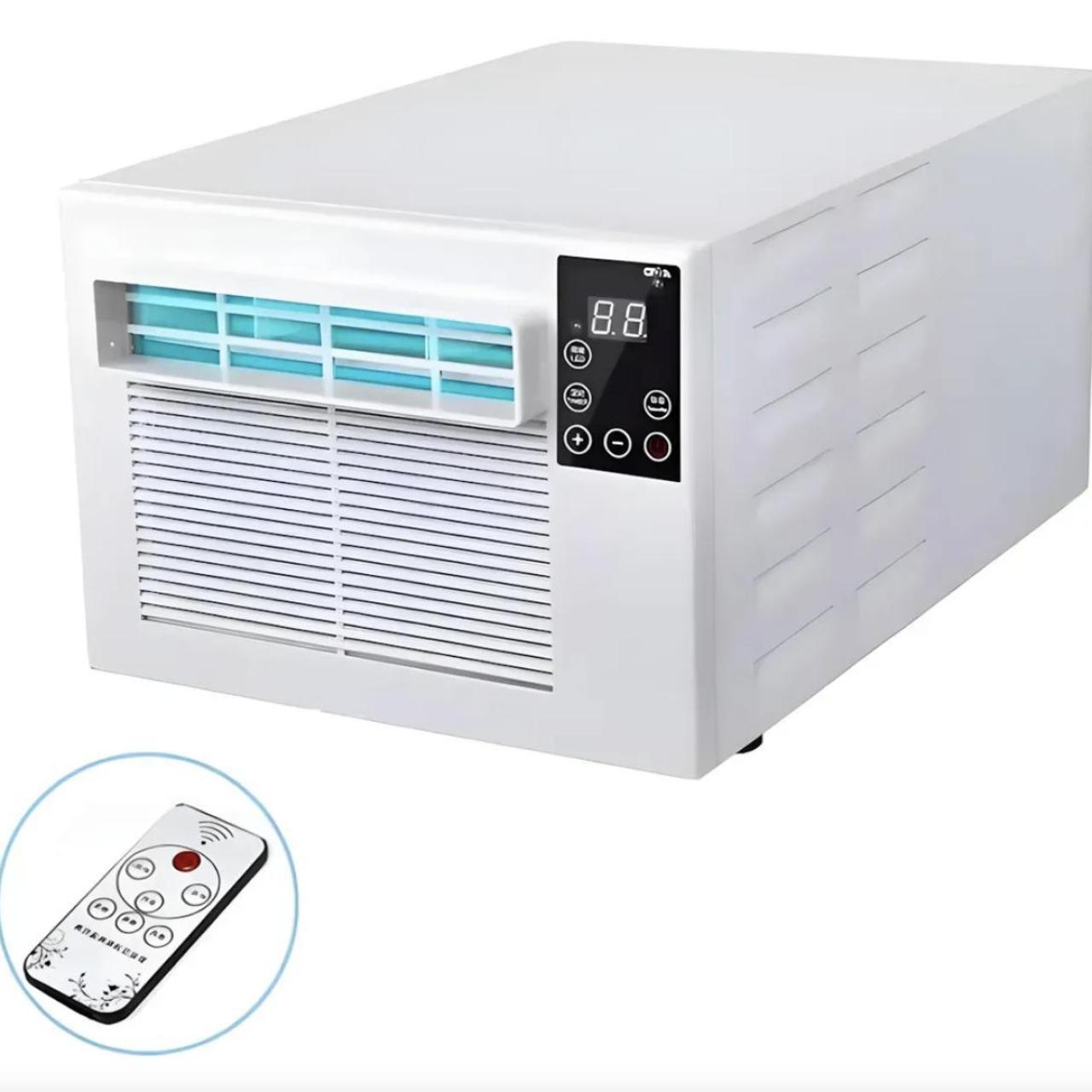 Este aire acondicionado de ventana de Walmart es ideal para todo tipo de espacio.