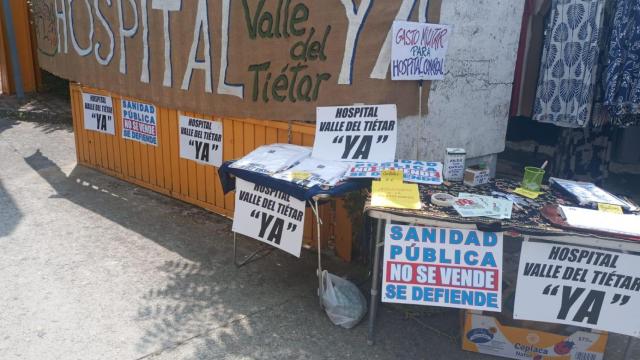 Protestas en el Valle del Tiétar para exigir un hospital en la zona