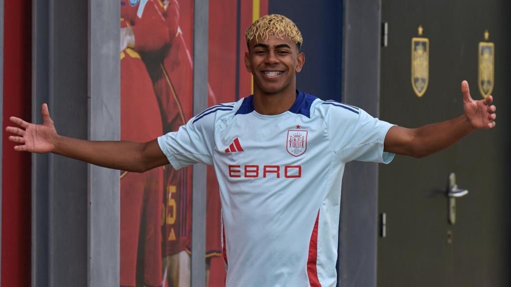 Lamine Yamal, concentrado con la Selección