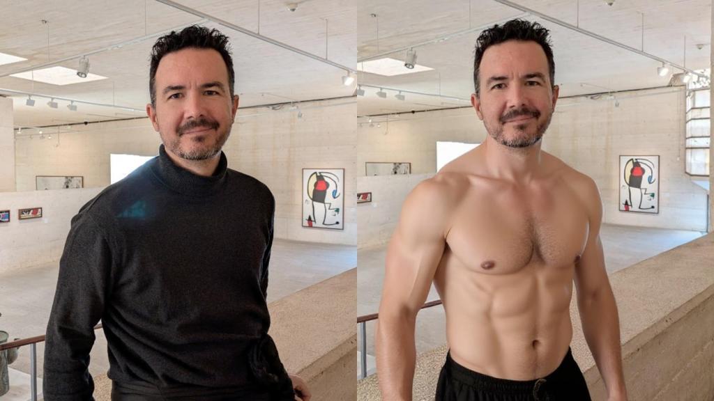 Petición de desnudo parcial