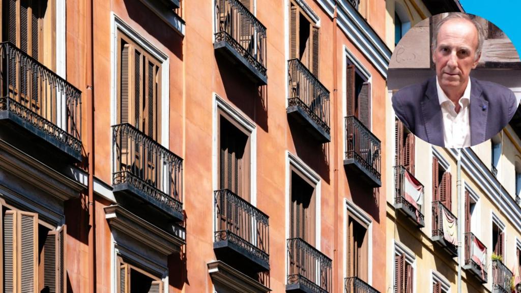 Montaje de Iñaki Unsain con viviendas.