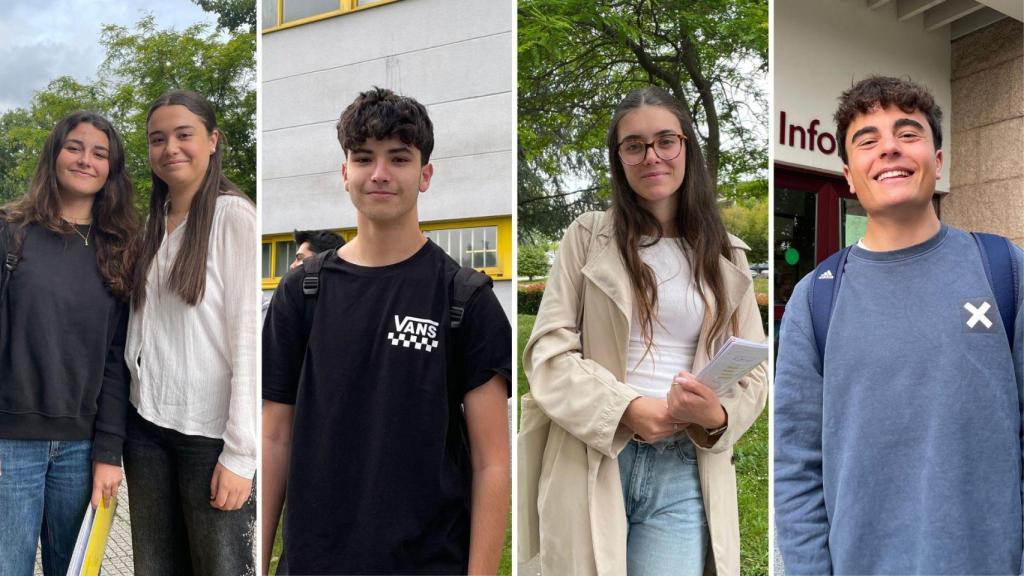 Miles de estudiantes coruñeses comienzan la PAU: Estamos nerviosas, pero bien