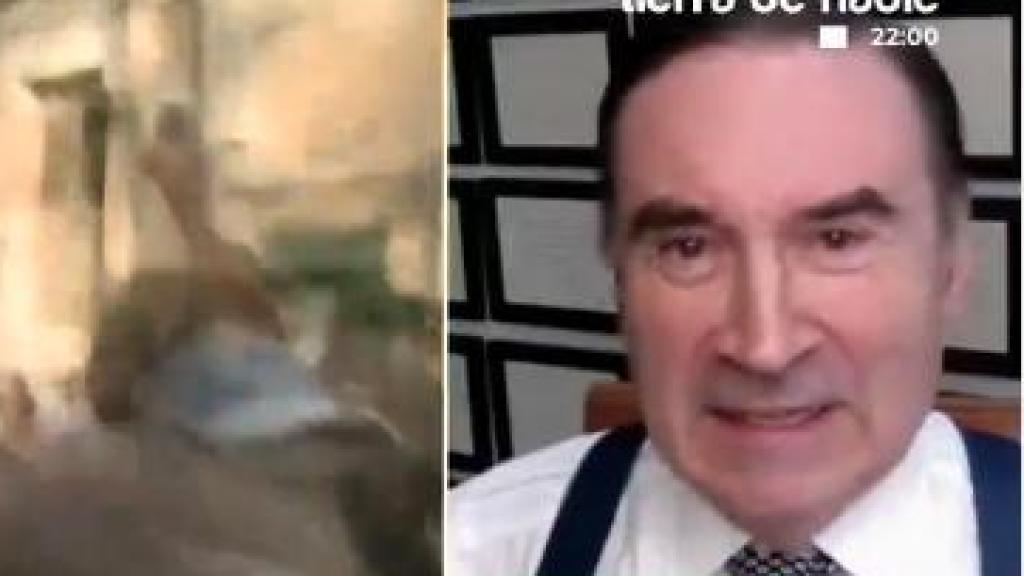 Pedro J. Ramírez este martes durante su intervención en 'El programa de AR'.