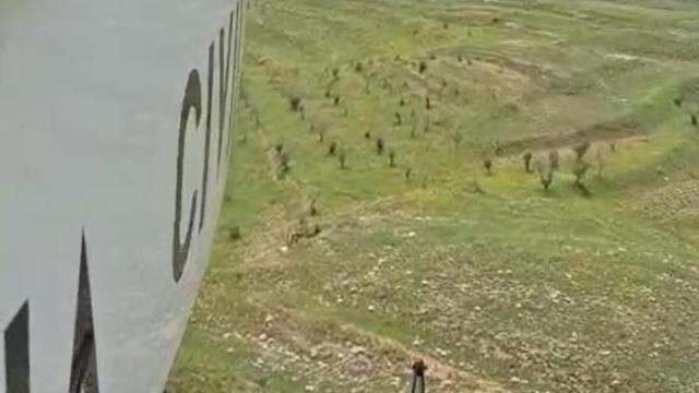 Imagen de la búsqueda desde el helicóptero de la Guardia Civil