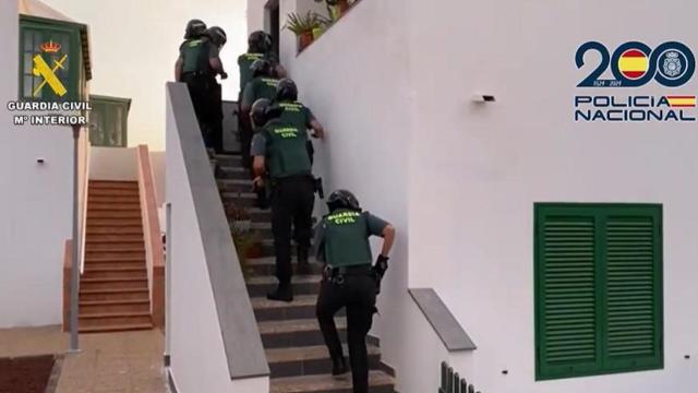 Guardia Civil y Policía Nacional en una operación conjunta.
