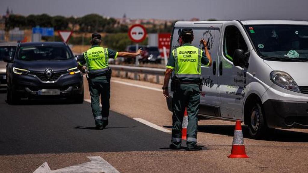 Control de la Guardia Civil.