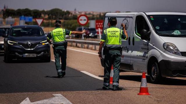 Control de la Guardia Civil.