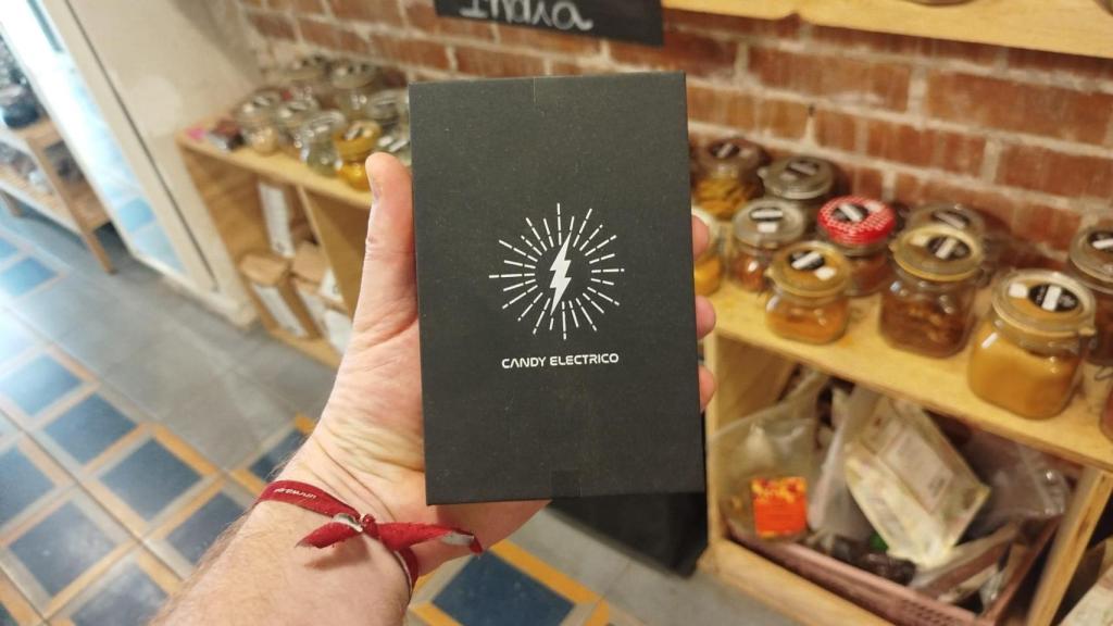 El candy eléctrico en la tienda Black Pepper & Co.