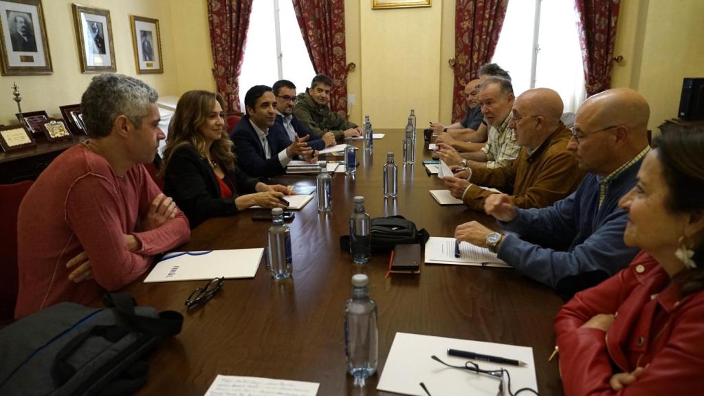 Instante de la reunión.