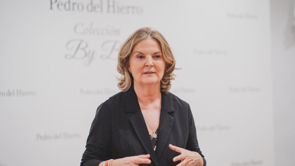 Pilar Mateo, durante el evento.