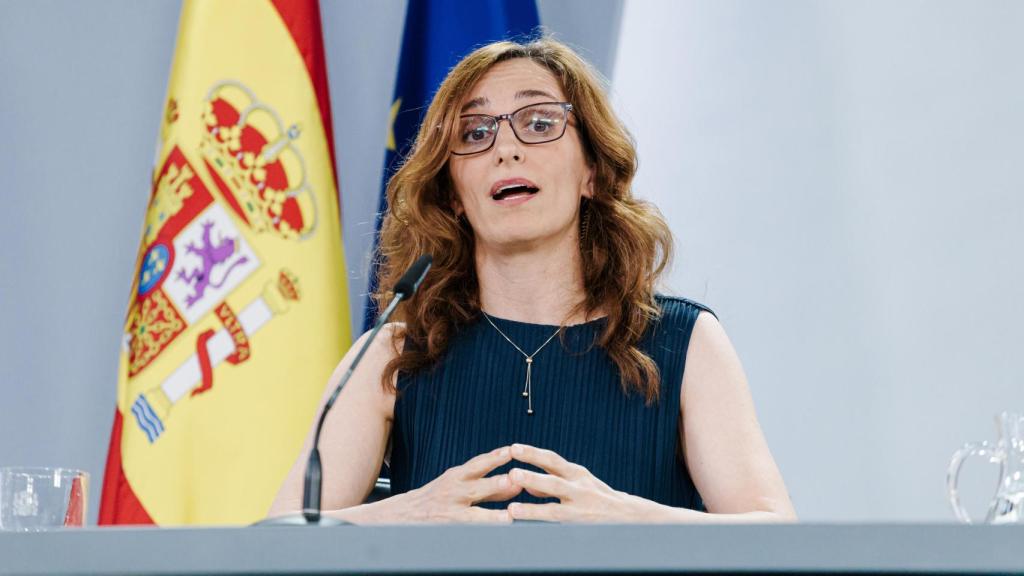 La ministra de Sanidad, Mónica García.
