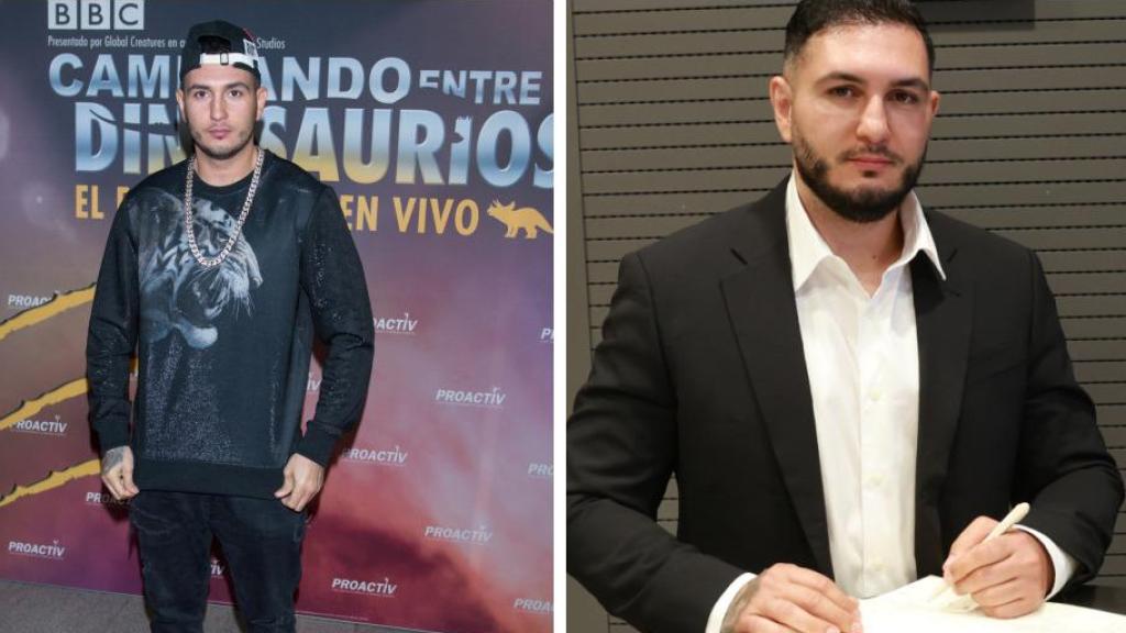 Omar Montes, en una imagen de 2019 y otra de 2025.