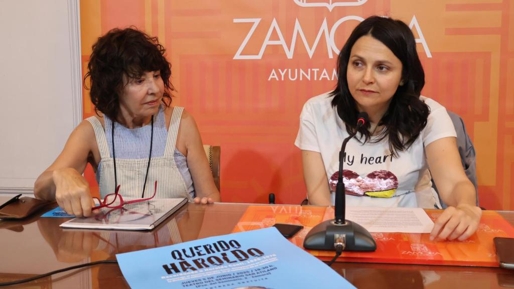 Presentación homenaje Haroldo Conti con María Eugenia Cabezas