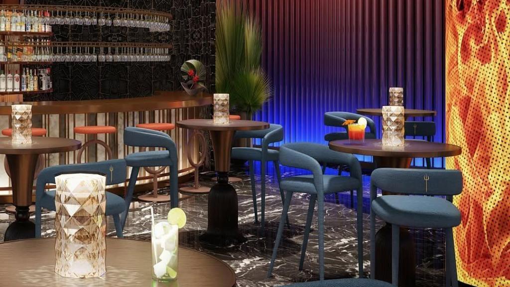 El comedor del restaurante.