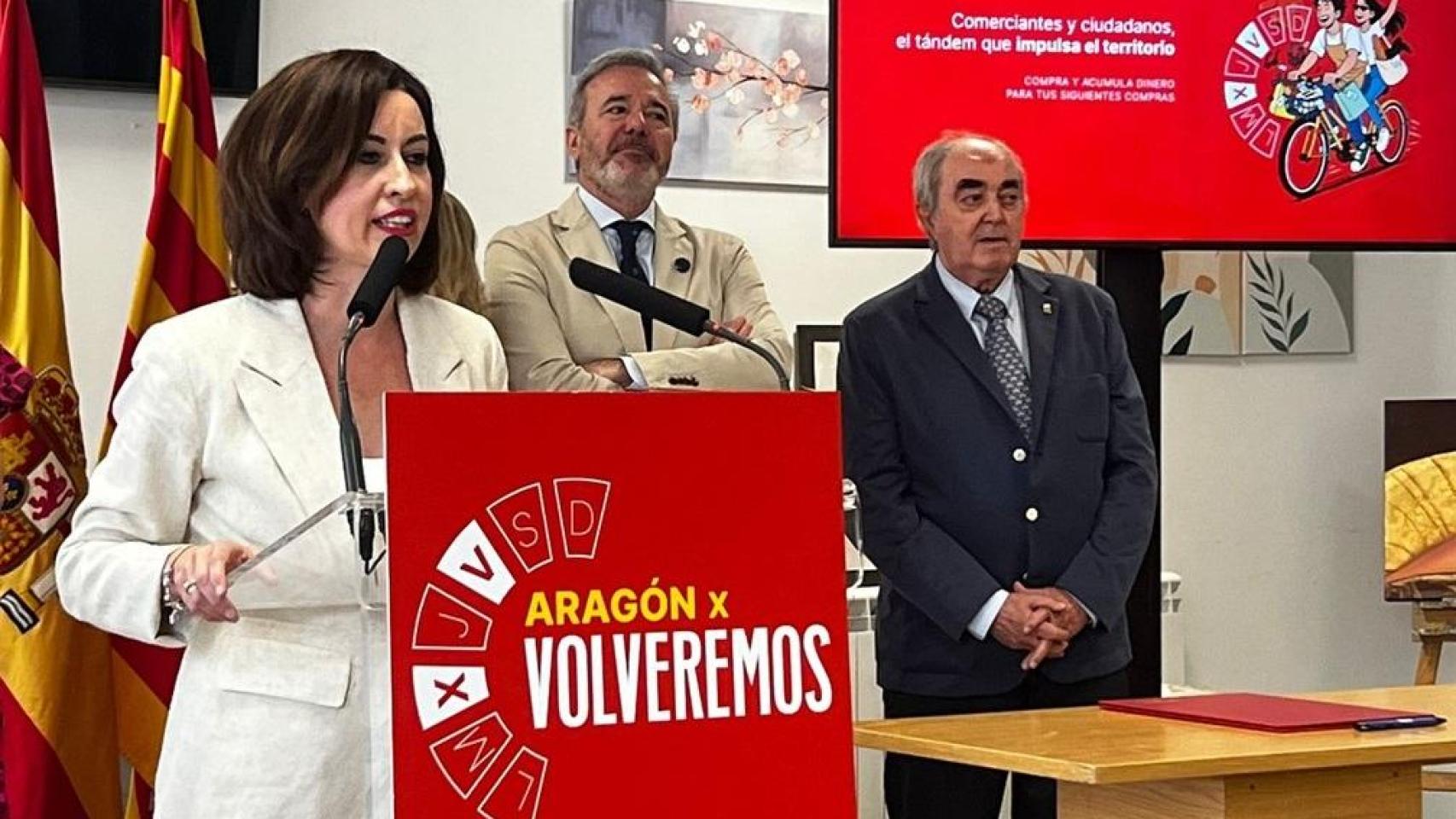 Ladrero, este lunes durante la presentación del Volveremos.