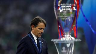 Inzaghi, tras perder la final de la Champions contra el PSG.