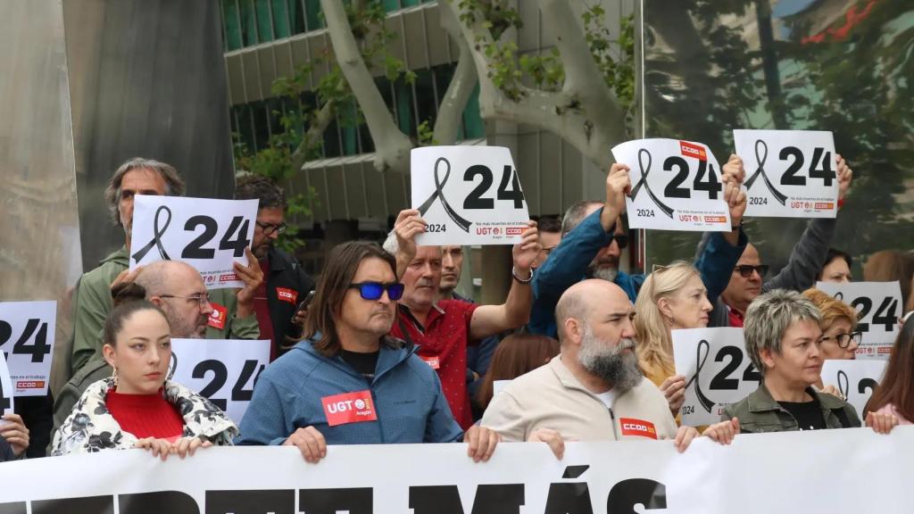 Concentración contra la siniestralidad laboral