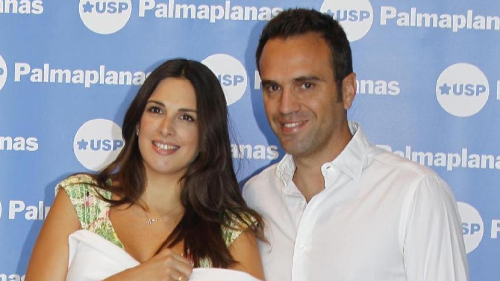 Nuria Fergó y José Manuel Maíz, en una foto tomada en 2011.