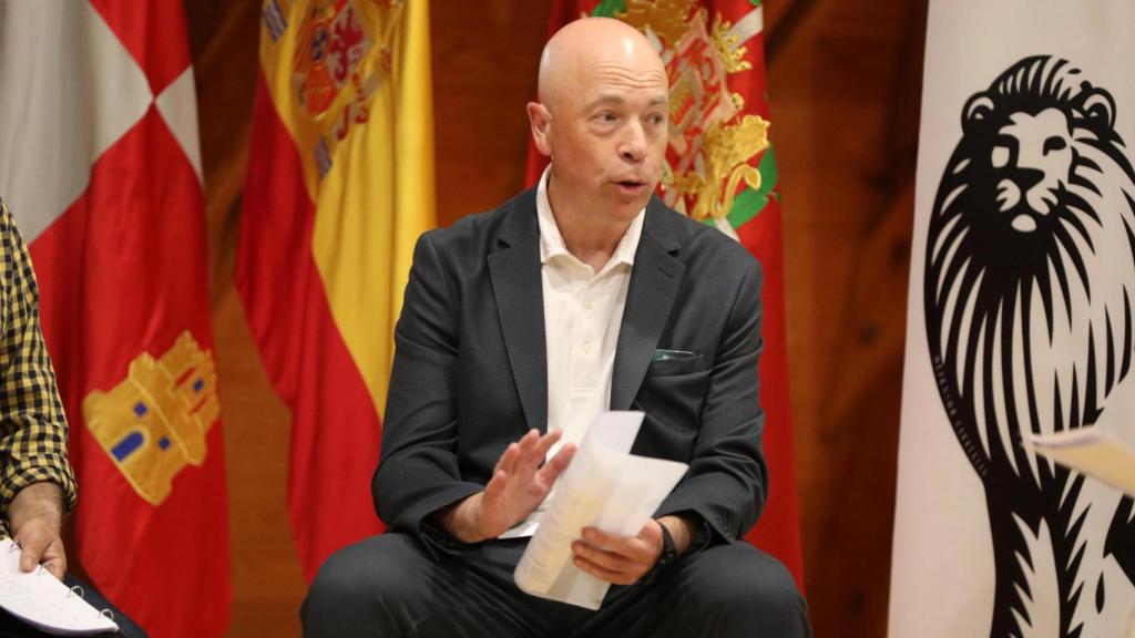 José Antonio Montero Santa Eugenia, profesor de la Escuela Diego de Praves, en el I Foro La Despensa de Castilla y León