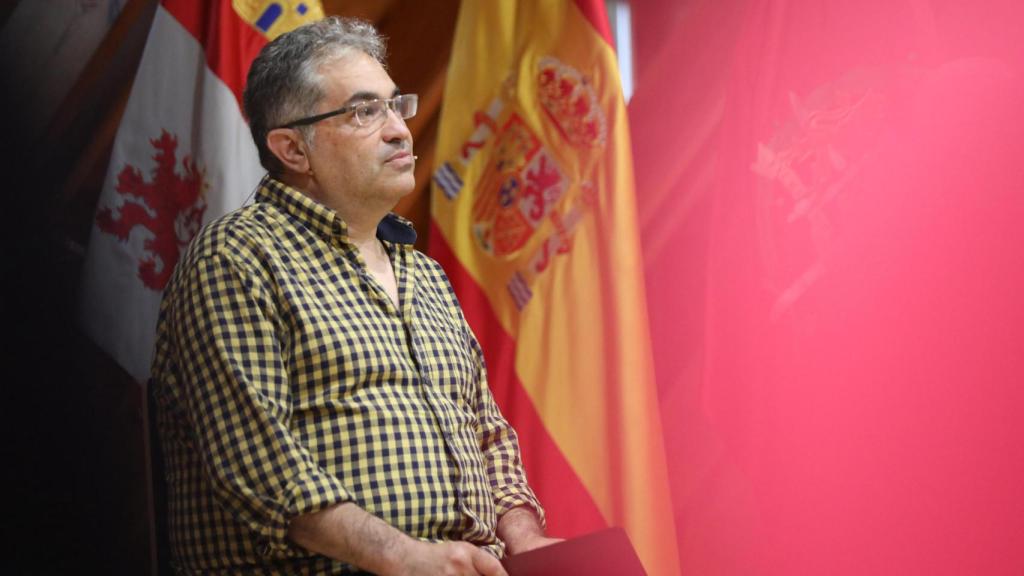 Eduardo Sanz Arribas, profesor de la Escuela Diego de Praves, en el I Foro La Despensa de Castilla y León