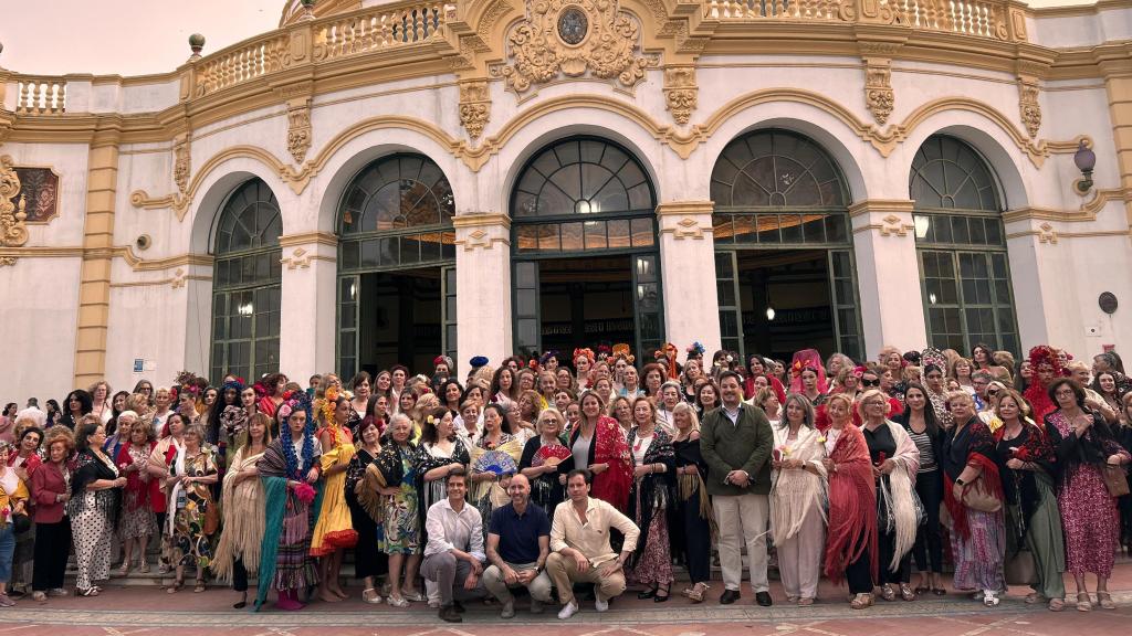 Imagen de las mujeres que han participado en el evento.