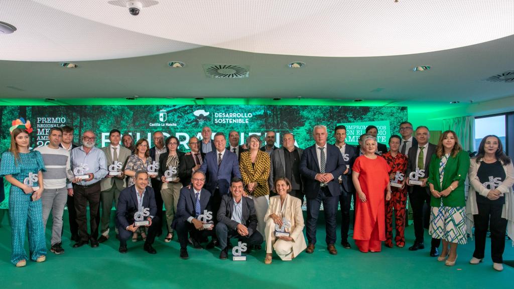Reconocidos con los Premios de Medio Ambiente 2025. Foto: JCCM.