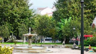 Plaza de Barcelos, en Pontevedra.