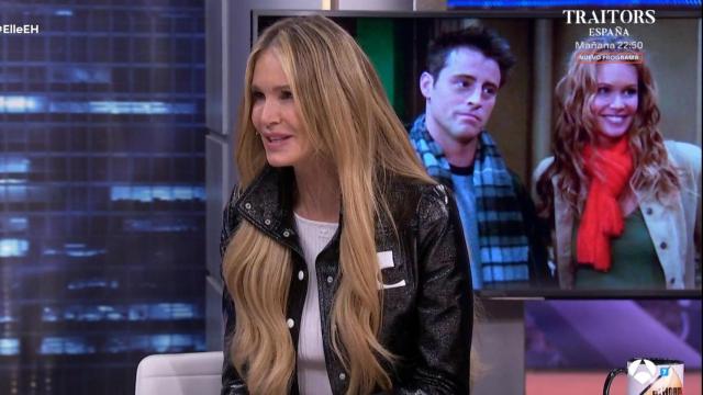 Elle Macpherson en su visita a 'El Hormiguero'.
