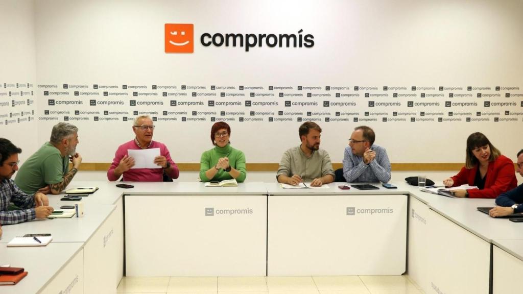 Imagen de archivo de una Ejecutiva de Compromís. Compromís