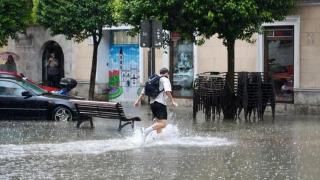 Las inundaciones provocadas por la fuerte tromba de agua en Valladolid