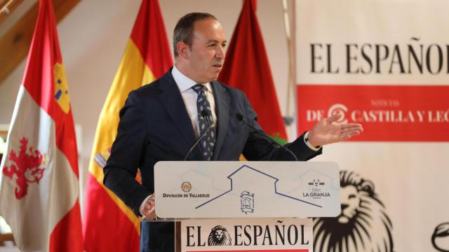 El vicepresidente de la Diputación de Valladolid, Víctor Alonso, en el I Foro La Despensa de Castilla y León