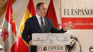 El vicepresidente de la Diputación de Valladolid, Víctor Alonso, en el I Foro La Despensa de Castilla y León