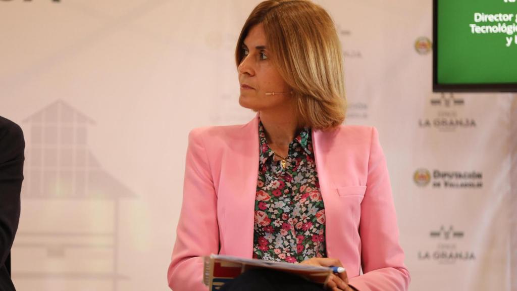 Magdalena Rodríguez, diputada de Promoción Provincial y Desarrollo Rural Sostenible de Segovia en el I Foro La Despensa de Castilla y León