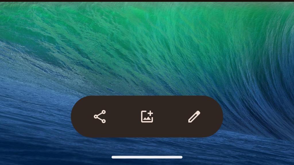 Nueva barra flotante en Google Fotos