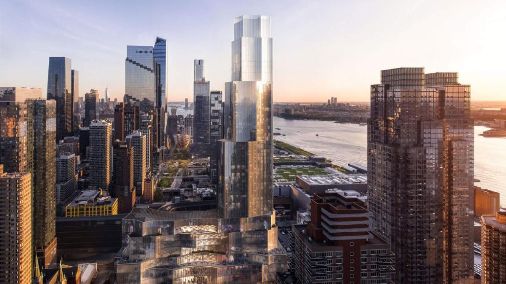 Diseño del rascacielos The Avenir en Manhattan