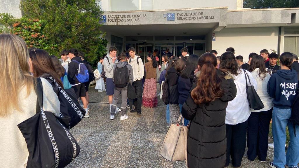 Arranca la Selectividad en Santiago de Compostela.