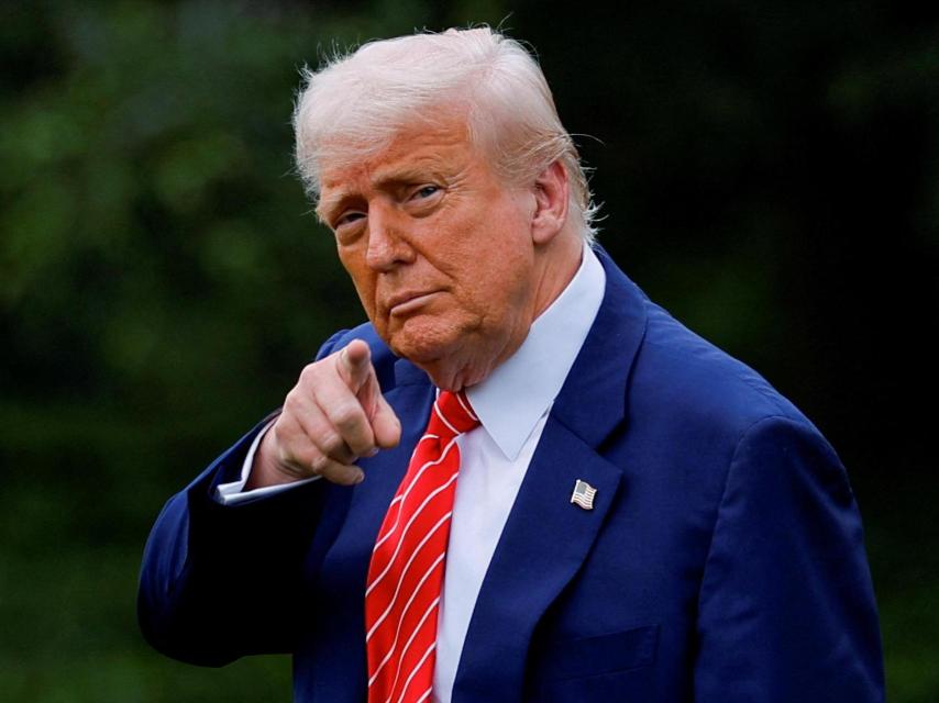 El presidente de Estados Unidos, Donald Trump, en la Casa Blanca.