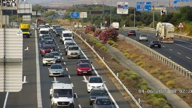 Imagen de la retención. Foto: DGT