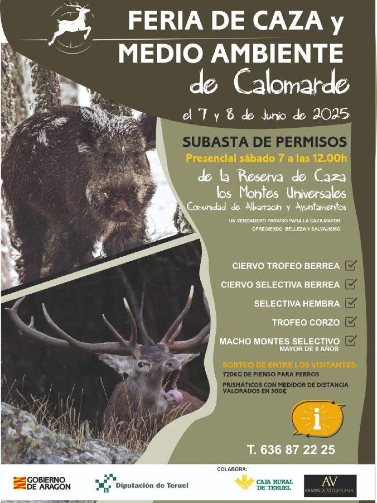 Cartel de la Feria Calomarde.