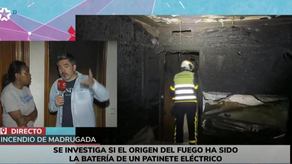 La vivienda ha quedado calcinada.