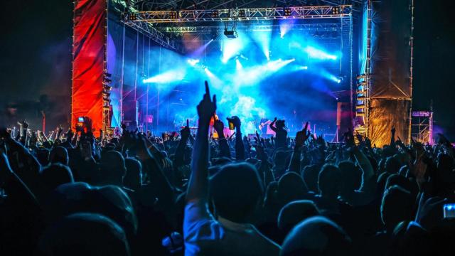 Imagen de archivo de un festival al aire libre