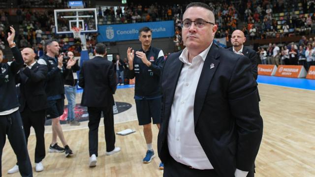 Diego Epifanio en el Coliseum de A Coruña.