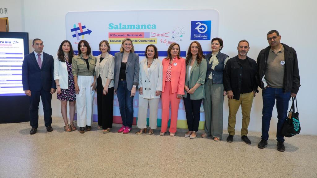 La vicepresidenta de la Junta de Castilla y León y consejera de Familia e Igualdad de Oportunidades, Isabel Blanco, inaugura el IX Encuentro Nacional de Escuelas de Segunda Oportunidad.