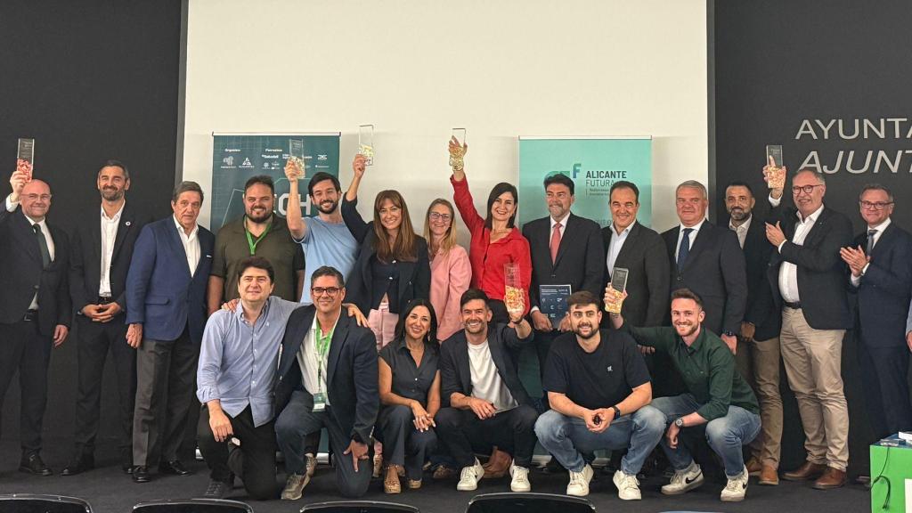La entrega de premios del primer Tech Day en Alicante.