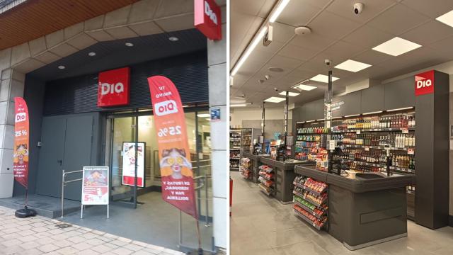 DIA abre su nueva tienda en Valladolid en una antigua parroquia de la Plaza Circular.