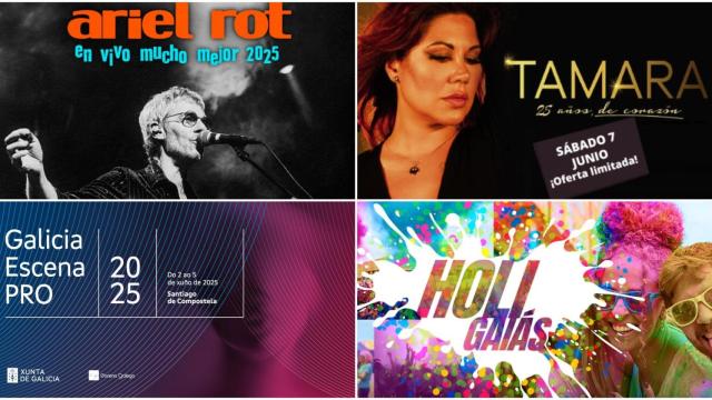 Todos los planes de los que puedes disfrutar este fin de semana en Santiago de Compostela