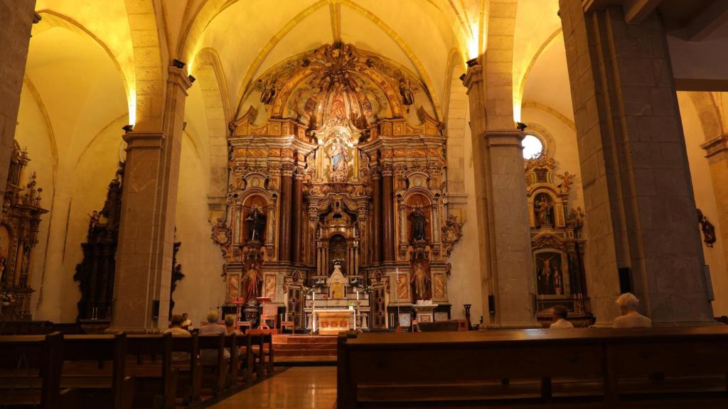 La Iglesia de Santa María de Ondárroa.