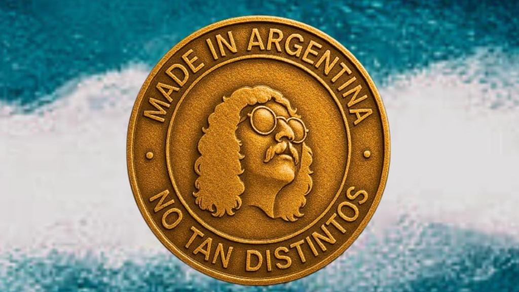 Cartel del grupo argentino-gallego de rock NO TAN DISTINTOS